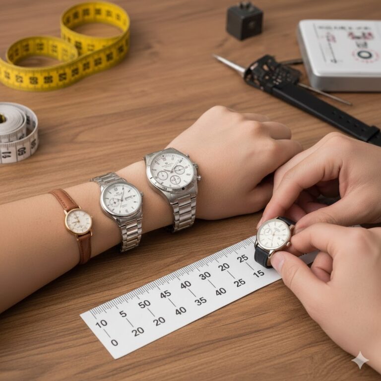 راهنمای انتخاب سایز ساعت مناسب دست مردانه و زنانه